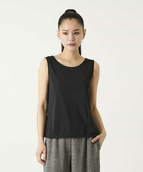 HIROKO BIS / ヒロコビス タンクトップ | ベーシックインナータンクトップ（ブラック）