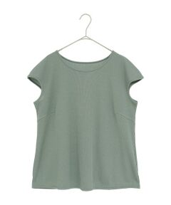 HIROKO BIS / ヒロコビス カットソー | キャップスリーブデザインカットソー /洗濯機で洗える