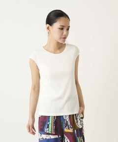 HIROKO BIS / ヒロコビス カットソー | キャップスリーブデザインカットソー