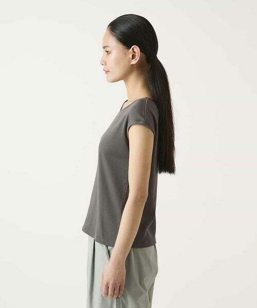 HIROKO BIS / ヒロコビス カットソー | キャップスリーブデザインカットソー | 詳細1