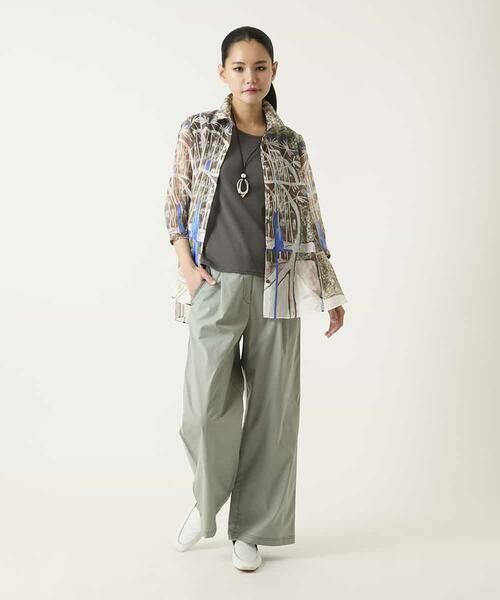 HIROKO BIS / ヒロコビス カットソー | キャップスリーブデザインカットソー | 詳細10