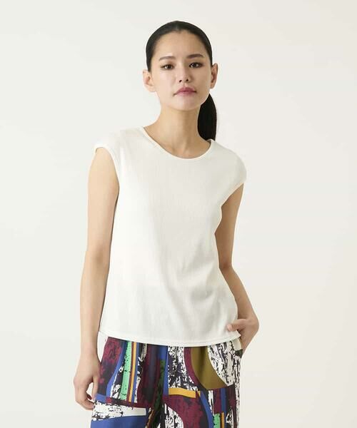 HIROKO BIS / ヒロコビス カットソー | キャップスリーブデザインカットソー | 詳細11
