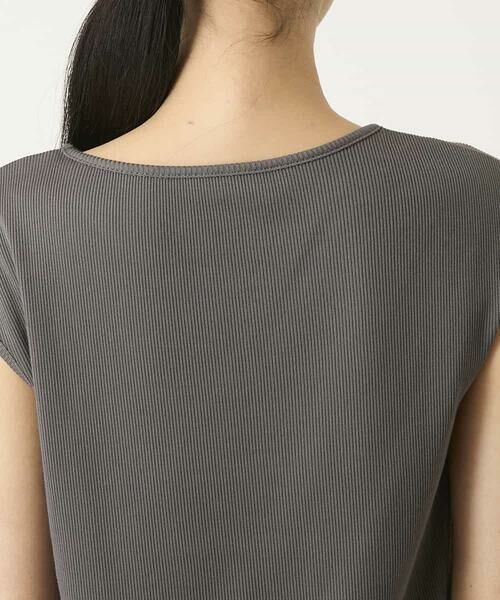 HIROKO BIS / ヒロコビス カットソー | キャップスリーブデザインカットソー | 詳細4