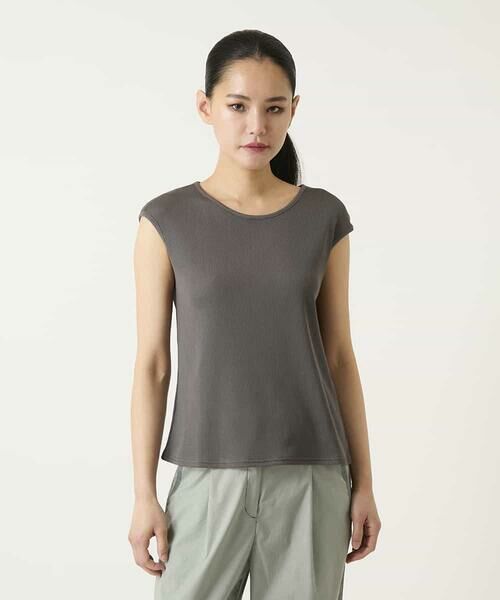 HIROKO BIS / ヒロコビス カットソー | キャップスリーブデザインカットソー | 詳細8