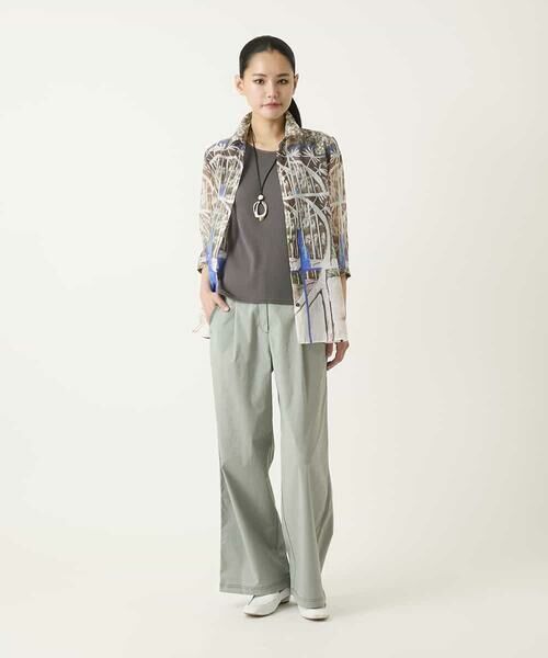 HIROKO BIS / ヒロコビス カットソー | キャップスリーブデザインカットソー | 詳細9