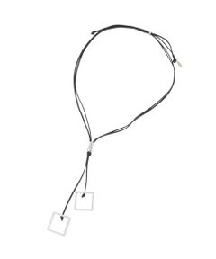 HIROKO BIS / ヒロコビス ネックレス・ペンダント・チョーカー | ダブルスクエアメタルネックレス