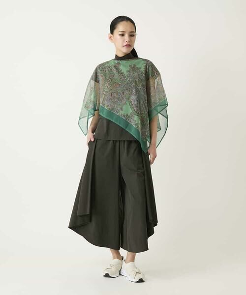 HIROKO BIS / ヒロコビス マフラー・ショール・スヌード・ストール | マルチウェイスカーフ柄プリントストール | 詳細14