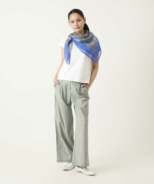 HIROKO BIS / ヒロコビス マフラー・ショール・スヌード・ストール | マルチウェイスカーフ柄プリントストール | 詳細16