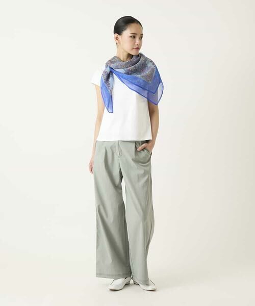 HIROKO BIS / ヒロコビス マフラー・ショール・スヌード・ストール | マルチウェイスカーフ柄プリントストール | 詳細17