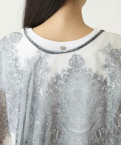 HIROKO BIS / ヒロコビス マフラー・ショール・スヌード・ストール | マルチウェイスカーフ柄プリントストール | 詳細5