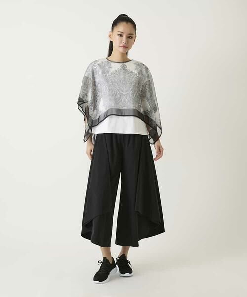 HIROKO BIS / ヒロコビス マフラー・ショール・スヌード・ストール | マルチウェイスカーフ柄プリントストール | 詳細7