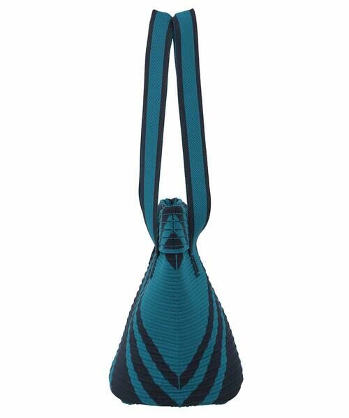 HIROKO BIS / ヒロコビス トートバッグ | ランダムストライプニットバッグ | 詳細1