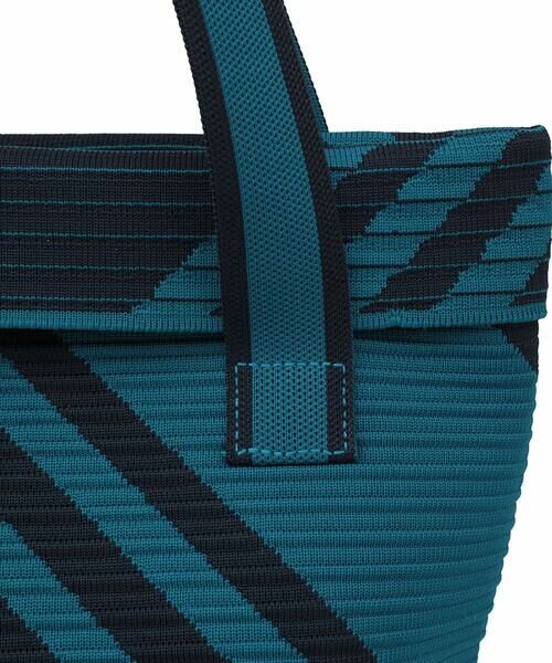 HIROKO BIS / ヒロコビス トートバッグ | ランダムストライプニットバッグ | 詳細4