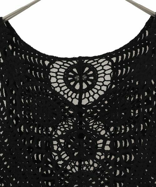 HIROKO BIS / ヒロコビス ベスト | ケミカルレースジレ /洗える | 詳細12