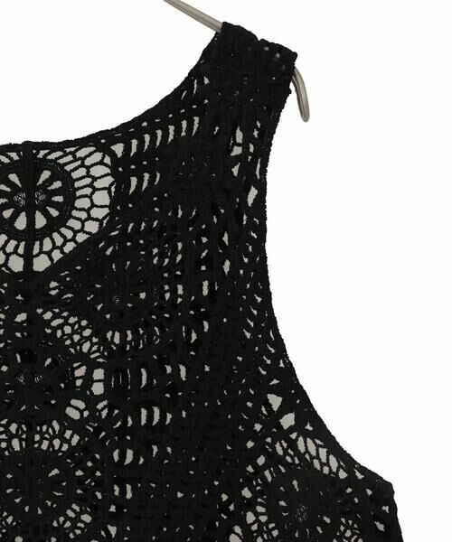 HIROKO BIS / ヒロコビス ベスト | ケミカルレースジレ /洗える | 詳細13