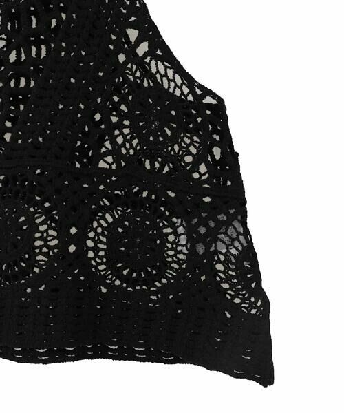 HIROKO BIS / ヒロコビス ベスト | ケミカルレースジレ /洗える | 詳細14