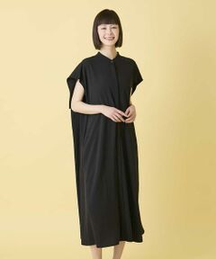 HIROKO BIS / ヒロコビス ロング・マキシ丈ワンピース | 【接触冷感/UVカット/速乾】セーラーカラージョーゼットワンピース