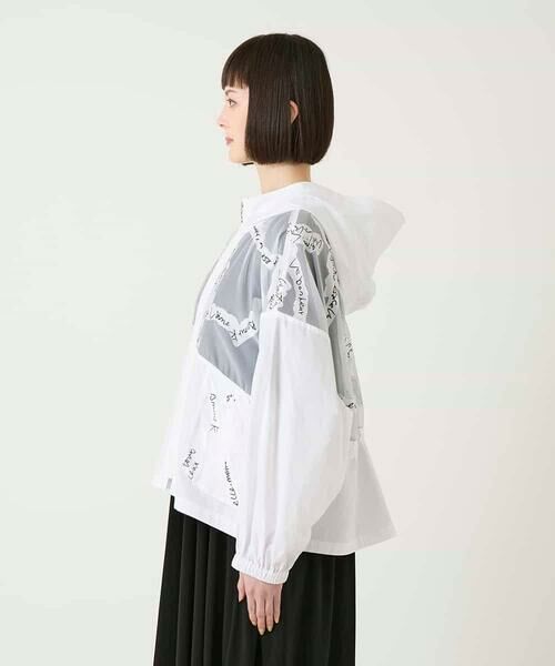 HIROKO BIS / ヒロコビス セットアップ | オパールロゴジョイントデザインブルゾン | 詳細9