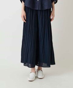 HIROKO BIS / ヒロコビス その他パンツ | リネンライクシアーツイルプリーツパンツ