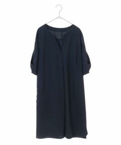 HIROKO BIS GRANDE / ヒロコビス グランデ ロング・マキシ丈ワンピース | 【洗濯機で洗える】ボリュームスリーブドレス