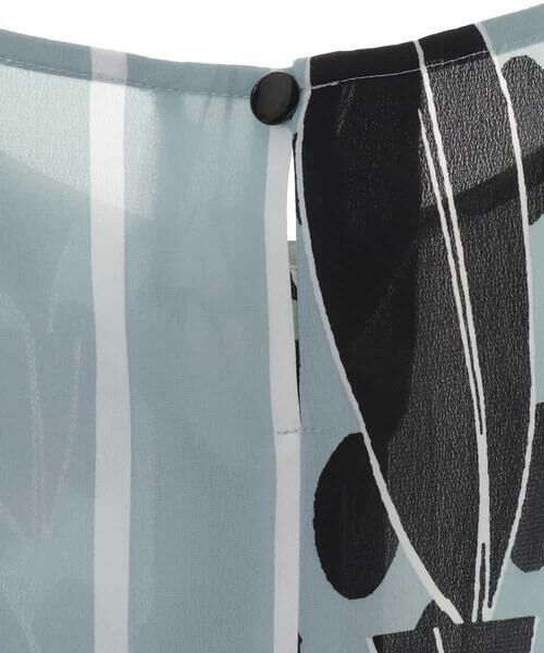 HIROKO BIS GRANDE / ヒロコビス グランデ シャツ・ブラウス | 【洗濯機で洗える】配色プリントブラウス | 詳細5