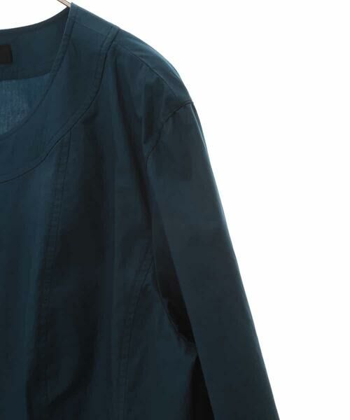 HIROKO BIS GRANDE / ヒロコビス グランデ ノーカラージャケット | 【洗える】コットンタイプライター ブラウスジャケット | 詳細3