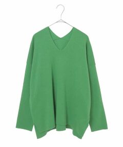 HIROKO BIS GRANDE / ヒロコビス グランデ ニット・セーター | 【洗える】ミラノリブVネックニット