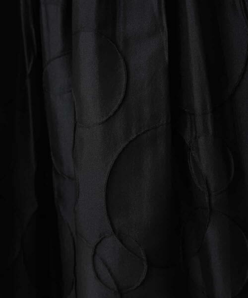 HIROKO BIS GRANDE / ヒロコビス グランデ ロング・マキシ丈スカート | シャーリングドットスカート | 詳細5
