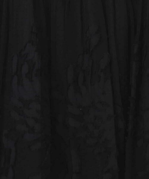 HIROKO BIS GRANDE / ヒロコビス グランデ ロング・マキシ丈スカート | フラワーカットジャカードスカート | 詳細8