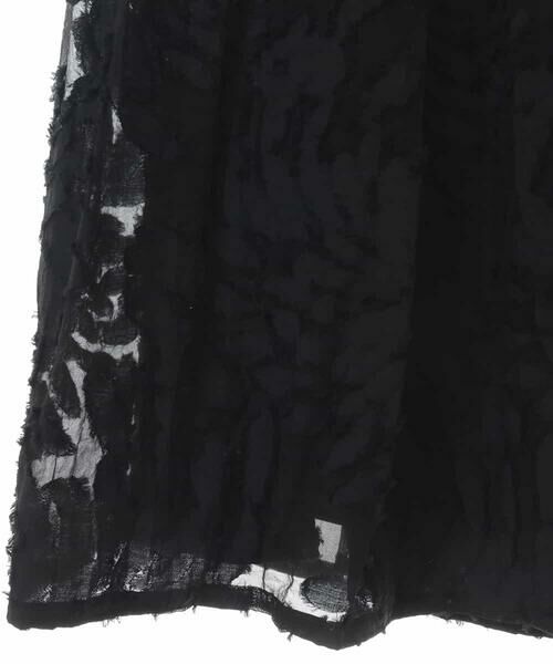 HIROKO BIS GRANDE / ヒロコビス グランデ ロング・マキシ丈スカート | フラワーカットジャカードスカート | 詳細9