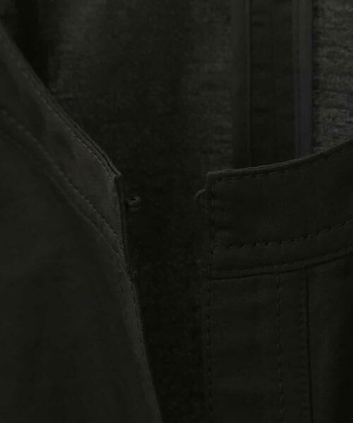 HIROKO BIS GRANDE / ヒロコビス グランデ ノーカラージャケット | 麻混ノーカラージャケット | 詳細4