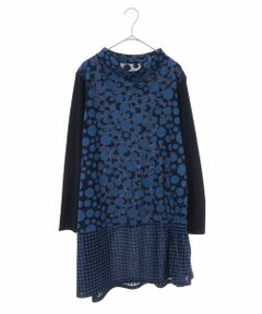 HIROKO BIS GRANDE / ヒロコビス グランデ チュニック | 【洗える】デザインドットニットチュニック