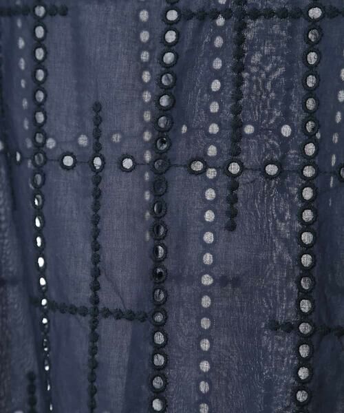 HIROKO BIS GRANDE / ヒロコビス グランデ シャツ・ブラウス | 【洗える】カットワーク刺繍ブラウス | 詳細5