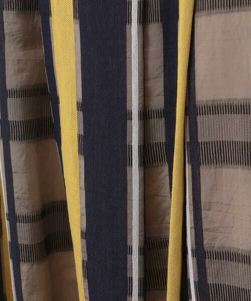 HIROKO BIS GRANDE / ヒロコビス グランデ ロング・マキシ丈スカート | 【洗える】チェックパターンタックスカート | 詳細5