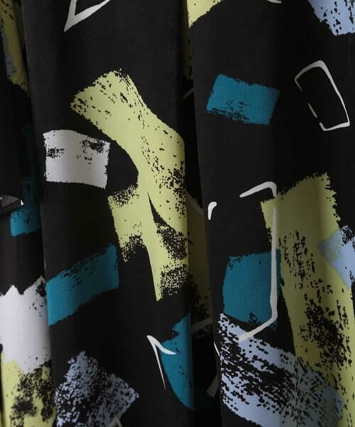 HIROKO BIS GRANDE / ヒロコビス グランデ ドレス | 【洗濯機で洗える】デザインアートプリントドレス | 詳細7
