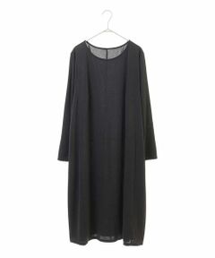 HIROKO BIS GRANDE / ヒロコビス グランデ ロング・マキシ丈ワンピース | 【洗濯機で洗える/日本製】スムースジャージーワンピース