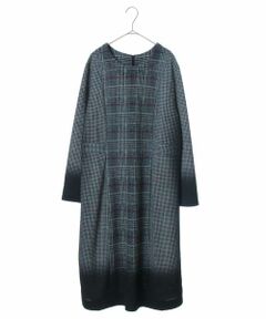 HIROKO BIS GRANDE / ヒロコビス グランデ ドレス | 【洗える】グラデーションチェックドレス