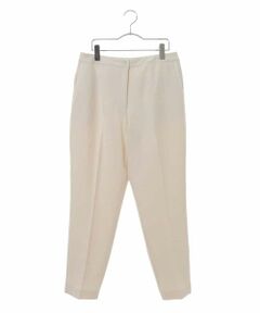 HIROKO BIS GRANDE / ヒロコビス グランデ チノ・ワークパンツ | 【洗える】センタープレステーパードパンツ