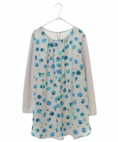 HIROKO BIS GRANDE / ヒロコビス グランデ チュニック | 【洗える/日本製】アートドットパターンチュニック