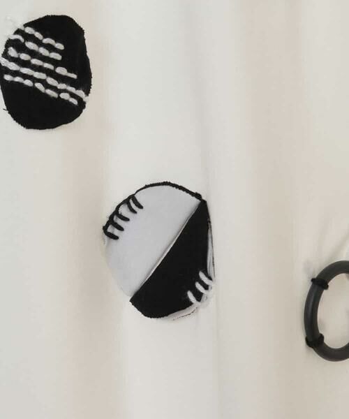 HIROKO BIS GRANDE / ヒロコビス グランデ チュニック | 【洗える】コットンベアパッチワーク刺繍チュニック | 詳細5