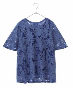 【洗える】オパールリーフTシャツ