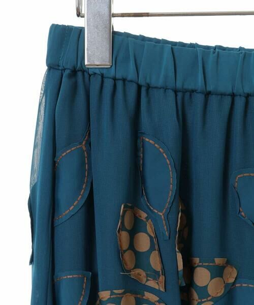 HIROKO BIS GRANDE / ヒロコビス グランデ ロング・マキシ丈スカート | 【洗える】パッチワーク刺繍スカート | 詳細2