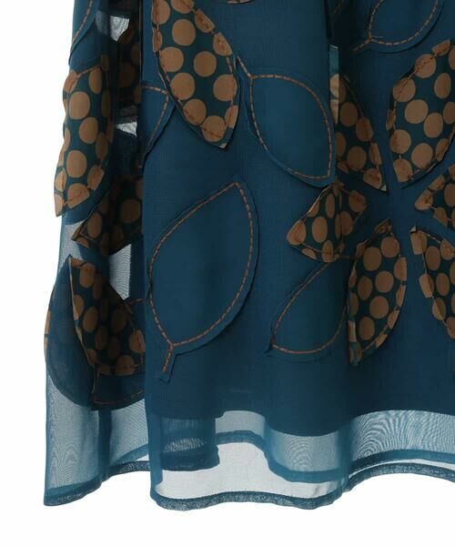 HIROKO BIS GRANDE / ヒロコビス グランデ ロング・マキシ丈スカート | 【洗える】パッチワーク刺繍スカート | 詳細4