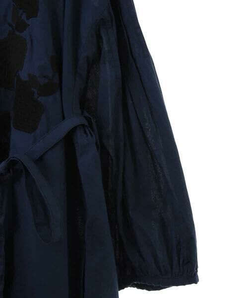 HIROKO BIS GRANDE / ヒロコビス グランデ ロング・マキシ丈ワンピース | 【洗える】オーガニックコットン刺繍ワンピース | 詳細4
