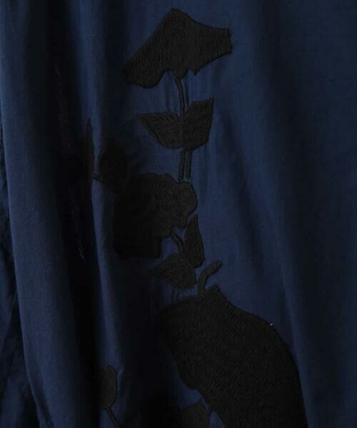 HIROKO BIS GRANDE / ヒロコビス グランデ ロング・マキシ丈ワンピース | 【洗える】オーガニックコットン刺繍ワンピース | 詳細7
