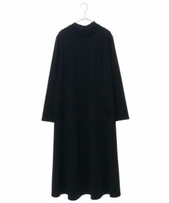 HIROKO BIS GRANDE / ヒロコビス グランデ ロング・マキシ丈ワンピース | 【洗える】リブアクセントワンピース