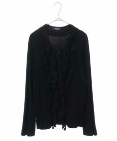 HIROKO BIS GRANDE / ヒロコビス グランデ カーディガン・ボレロ | 【洗える】ラッフルフリルカーディガン