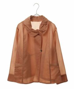 HIROKO BIS GRANDE / ヒロコビス グランデ セットアップ | 【洗える】デザインカラーシャツジャケット