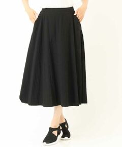 HIROKO BIS GRANDE / ヒロコビス グランデ ロング・マキシ丈スカート | 【洗える】カットデザインフレアスカート