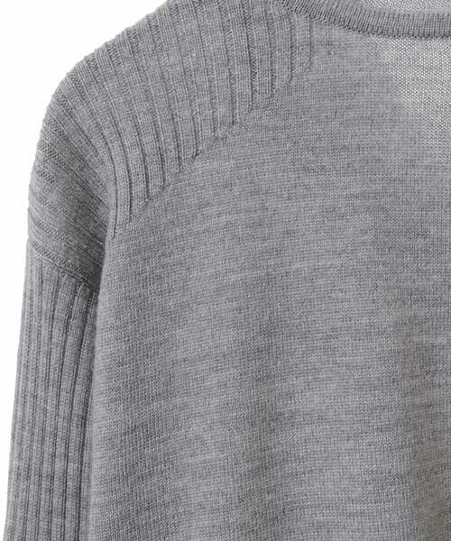 HIROKO BIS GRANDE / ヒロコビス グランデ ニット・セーター | 配色ウールニットプルオーバー | 詳細3